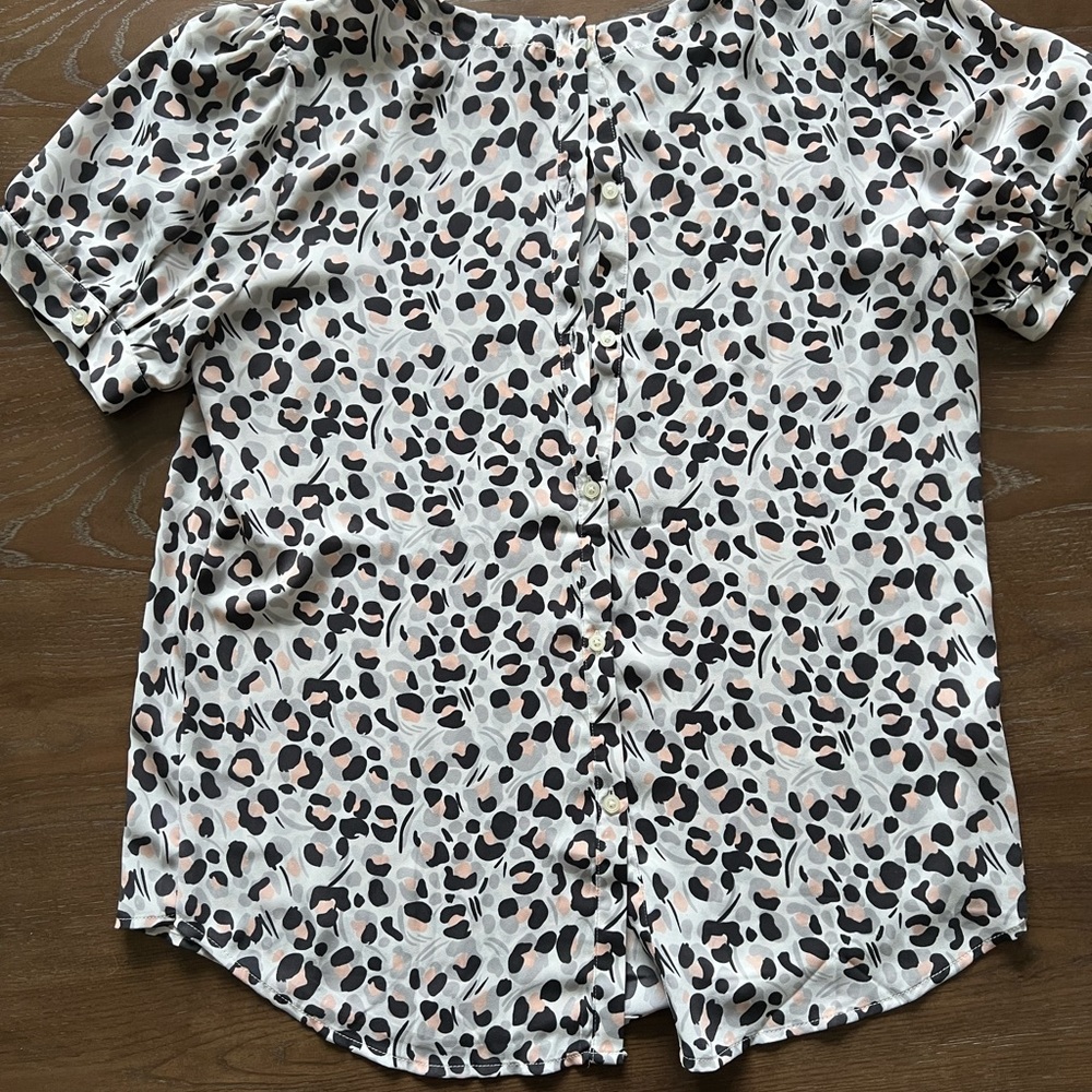 Leopard print blouse - Picture 2 of 4